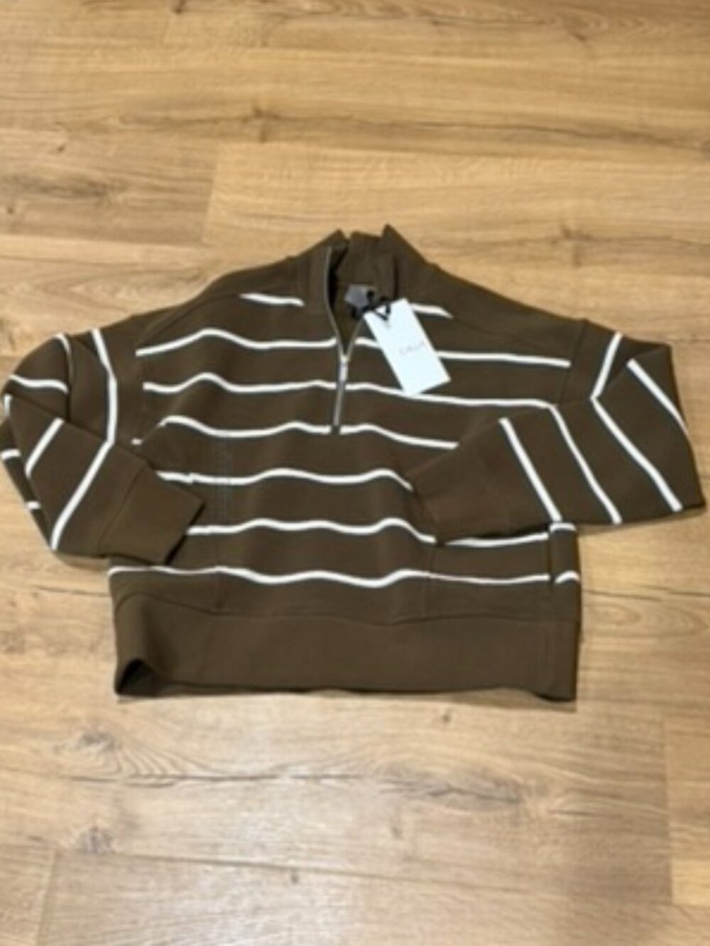 NWT Calia Mock Neck 1/4 zip pullover shirt Long Sleeve Women's SIze S NEW
